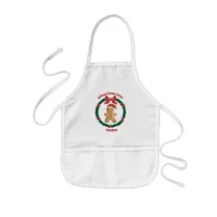 Cute Official Cookie Tester Christmas Kids' Apron