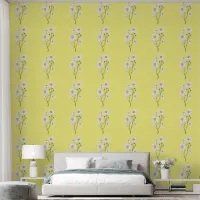 Beautiful Summer White Daisies & Yellow Wallpaper