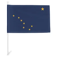 Alaska State Car Flag