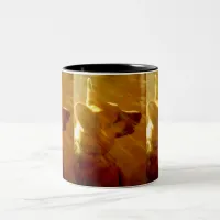 Shine On Me German Shepherd #2 Two-Tone Coffee Mug