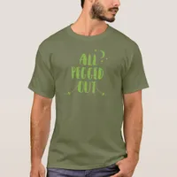 All Pegged Out Love Camping Sleeping Outdoors T-Shirt