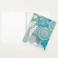 Modern Abstract Floral Custom Planner