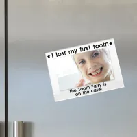 "I lost my first tooth" Fairy Kid's Milestone Magnetic Frame