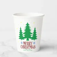 Personalized Merry Christmas Paper Cups