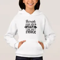 Though She Bee Little She Bee Fierce - Bee Hoodie