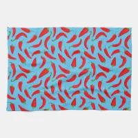 Red Pepper Fun Kitchen Towel