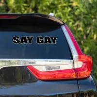 Say Gay Pro-LGBTQ Sticker