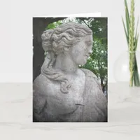 Statue in the Park, Birthday Card