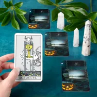 Spooky Halloween Santa Monica Pier Tarot