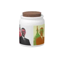 President Obama Pop Art Candy Jar