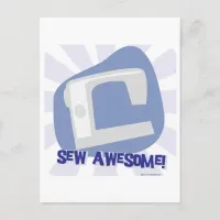 Sew Awesome! Postcard