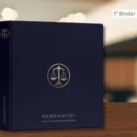 Attorney Lawyer Law Office 3 Ring Binder