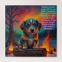 Christmas Message Joy Jigsaw Puzzle