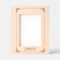 Delicate, Vintage  Etched Frames