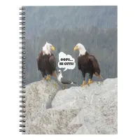 Funny Eagles and Seagull Notebook