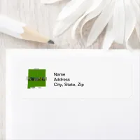 New Mexico, USA Return Address Label