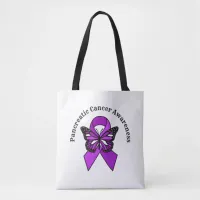 Pancreatic Cancer Awareness | Butterfly Tote Bag