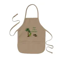 Dinosaur Land Cute Dino Kids' Apron