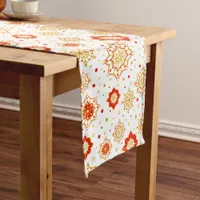 Retro Mid-Century Modern Design Long Table Runner