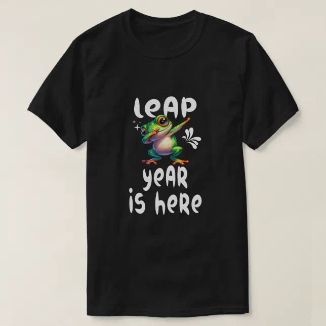 Cute Leap Day Frog for Teachers and Students T-Shirt