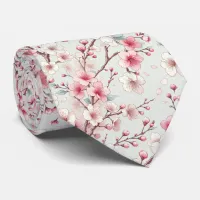 Cherry Blossom Neck Tie