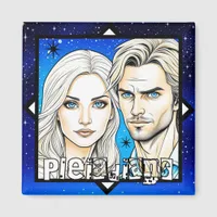 Pleiadians Extra Terrestrials Race with Stars Magnet