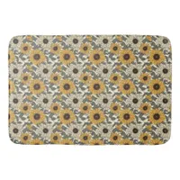 Sunflowers Bath Mat