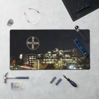 Bayer Cross in Leverkusen Desk Mat