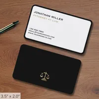 Attorney Legal Services Business Card