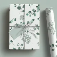 Elegant Sage & Forest Green Eucalyptus Watercolor ...