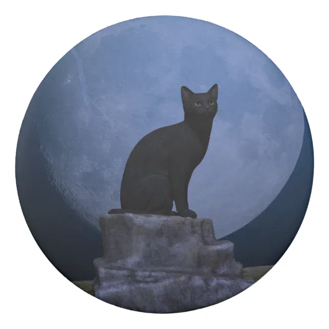 Moonlit Cat Eraser