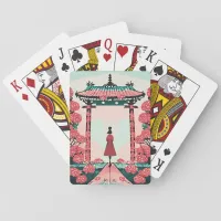 Japanese Temple Poker Cards