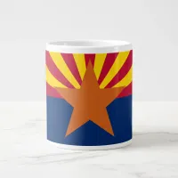 State of Arizona Flag Large Coffee Mug