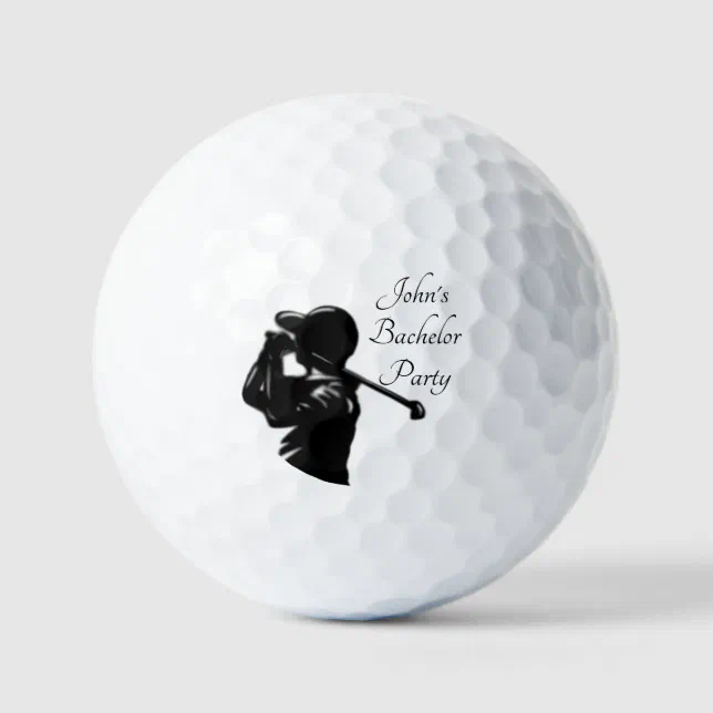 Black golfer Golfing Trip Bachelor Party minimal