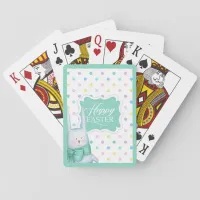 Adorable Bunny Easter ID646 Poker Cards