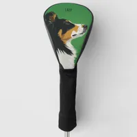 Border Collie Dog Golf Head Cover