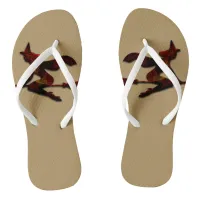 Witching Hour Silhouette Flip Flops