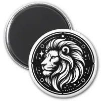 Horoscope Sign Leo Lion Symbol  Magnet