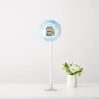 Otter Themed Boy's First Birthday Personalized Balloon