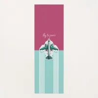 Fly to Paris Yoga Mat