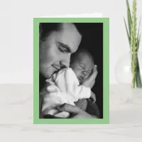 Personalized Photo Happy Father's Day  Card