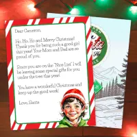 Personalized Letter from Santa Claus for Children