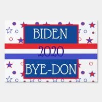 Bye-Don Anti Trump Sign