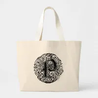 Monarchia "P" Large Tote Bag