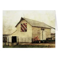 Red, White, and Blue Barn Quilt