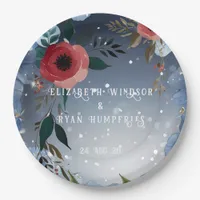 Poppy of Love" Wedding Invitation Collection Paper Plates