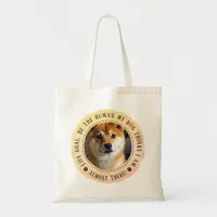 Funny Dog Lover Gift Life Goal Tote Bag