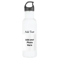 Add Photo and Text to this Water Bottle