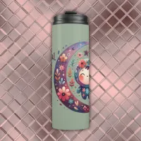 Mystical Boho Magic Maroon | Thermal Tumbler