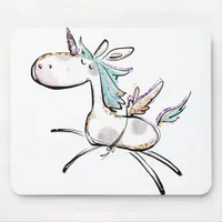 A Magical Unicorn Mouse Pad